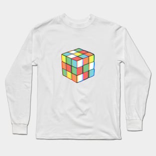 Vibrant Rubik Long Sleeve T-Shirt